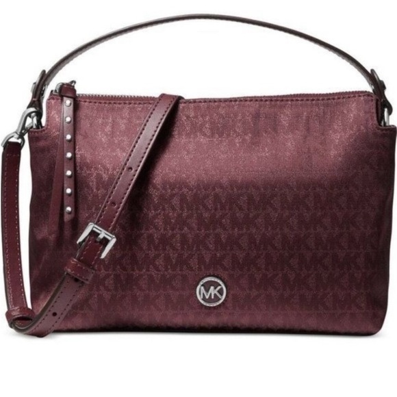 Michael Kors Logo Shailene Small Messenger Crossbody Convertible Bag - Picture 1 of 9